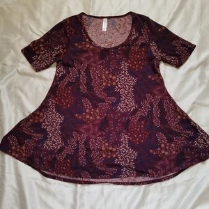 Lularoe xs perfect tee floral